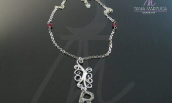 Dije "R" con Swirls