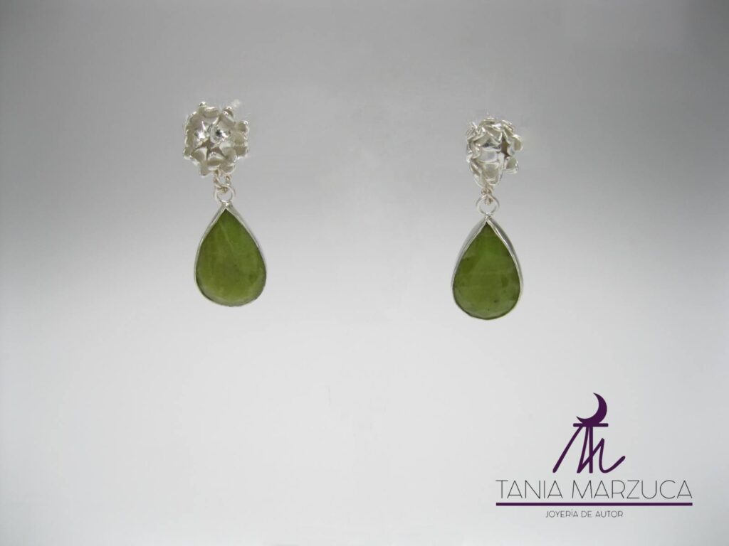 Aretes "Crisantemos"