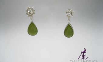 Aretes "Crisantemos"
