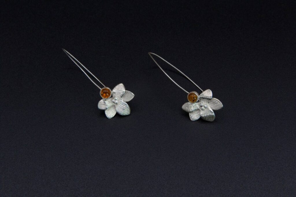 Aretes "Orquídeas"