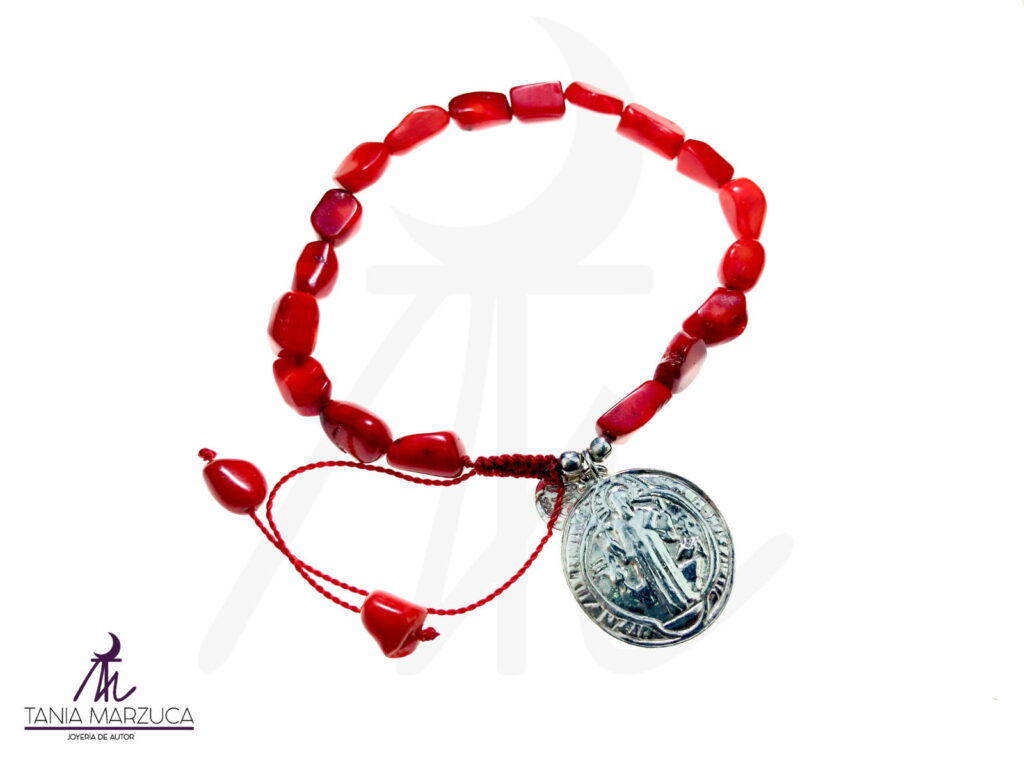Pulsera para caballero San Benito - Imagen 2