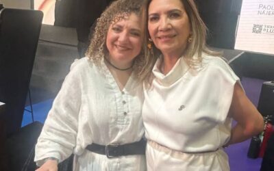 Tania Marzuca con la Presidenta de la Cámara de Joyería de Jalisco